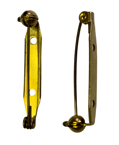 BRASS BADGE PIN